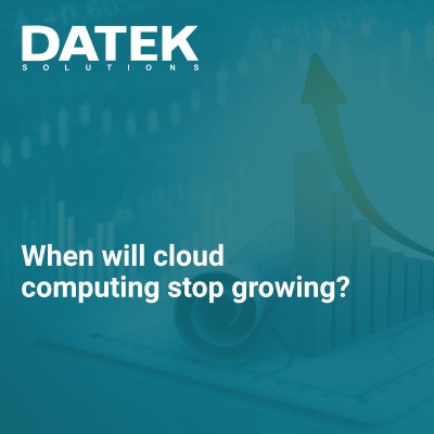 When will cloud computing stop growing?